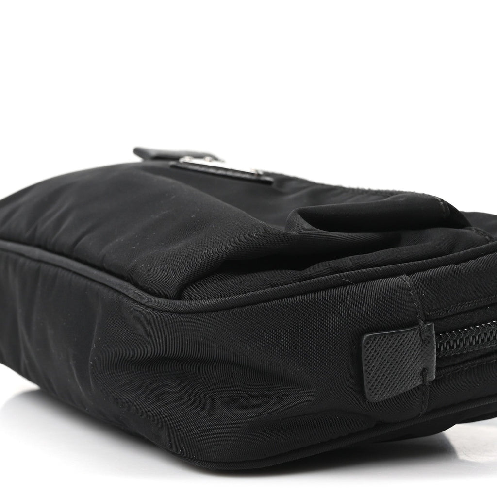 Tessuto Nylon Belt Bag Black