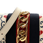 Calfskin Valentine's Day Exclusive Small Sylvie Top Handle Bag Ivory