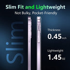 Entronix Bundle Compatible with iPhone 12 - [Soft] TPU Clear Case, 2 Clear Screen Protector & 2 Camera Lens Protectors