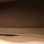 Drummed Calfskin Suede Medium Trapeze Dune