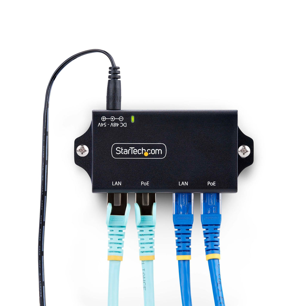 2-Port Gigabit Midspan PoE+