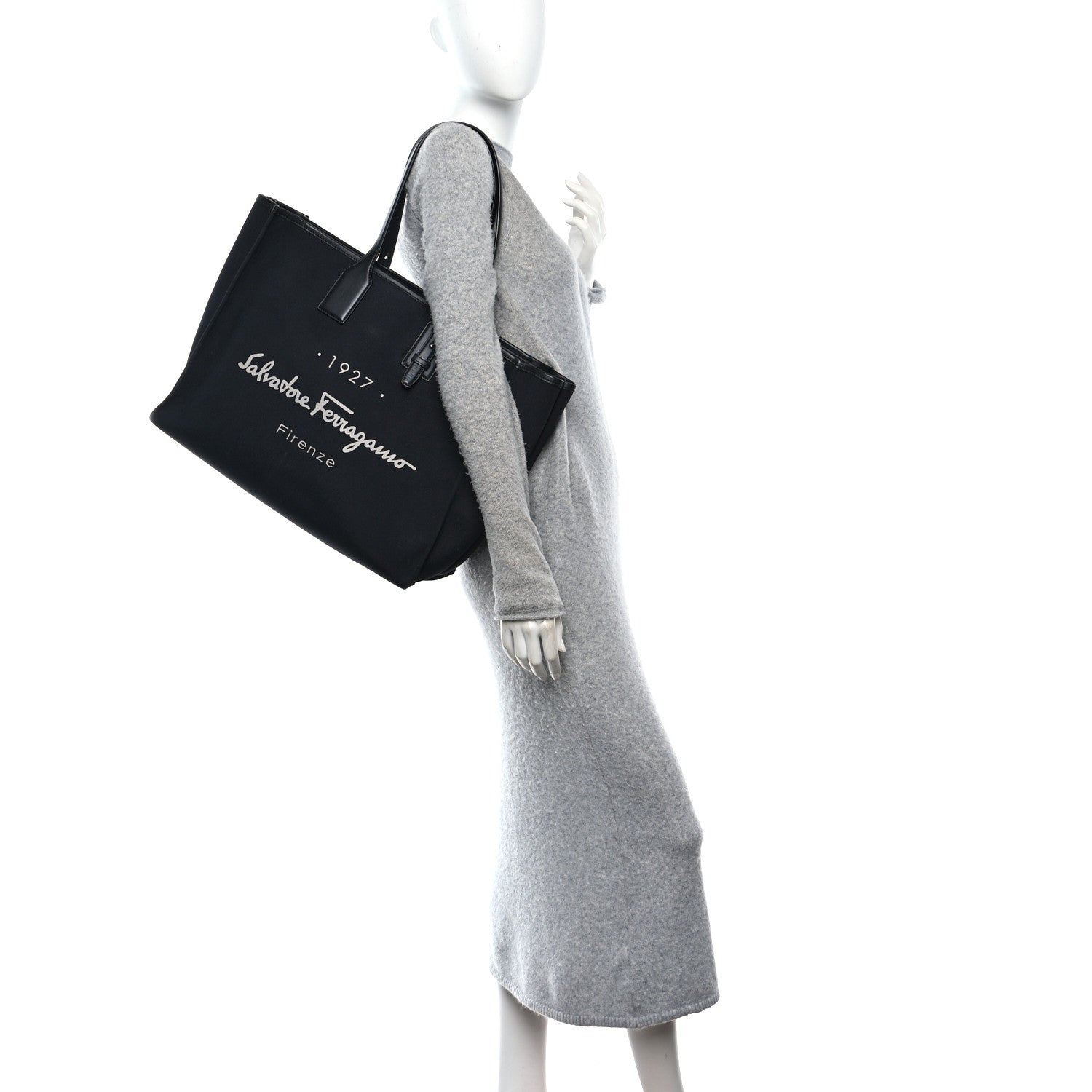 Canvas 1927 Signature Tote Black