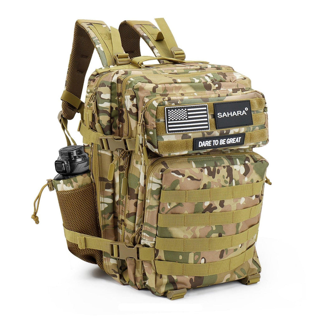 SAHARA - Raider Series Travel Bag & Laptop Backpack for Laptops up to 17.3-inch - Army Camo
