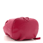 Calfskin Quilted Small Urban Spirit Backpack Dark Pink