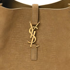 Suede Lizard Embossed Small Le 5 A 7 Soft Hobo Dark Pistachio