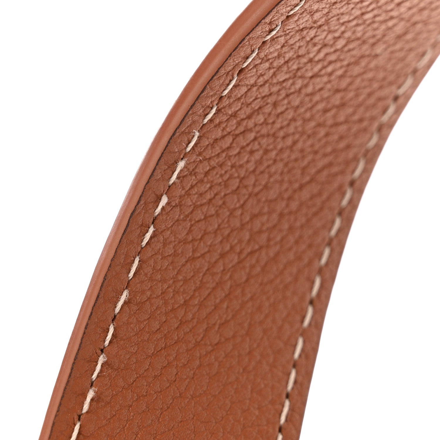 Grained Calfskin Low Key Hobo MM Cognac