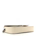 Senna Calfskin Petite GG Top Handle Shoulder Bag Mystic White