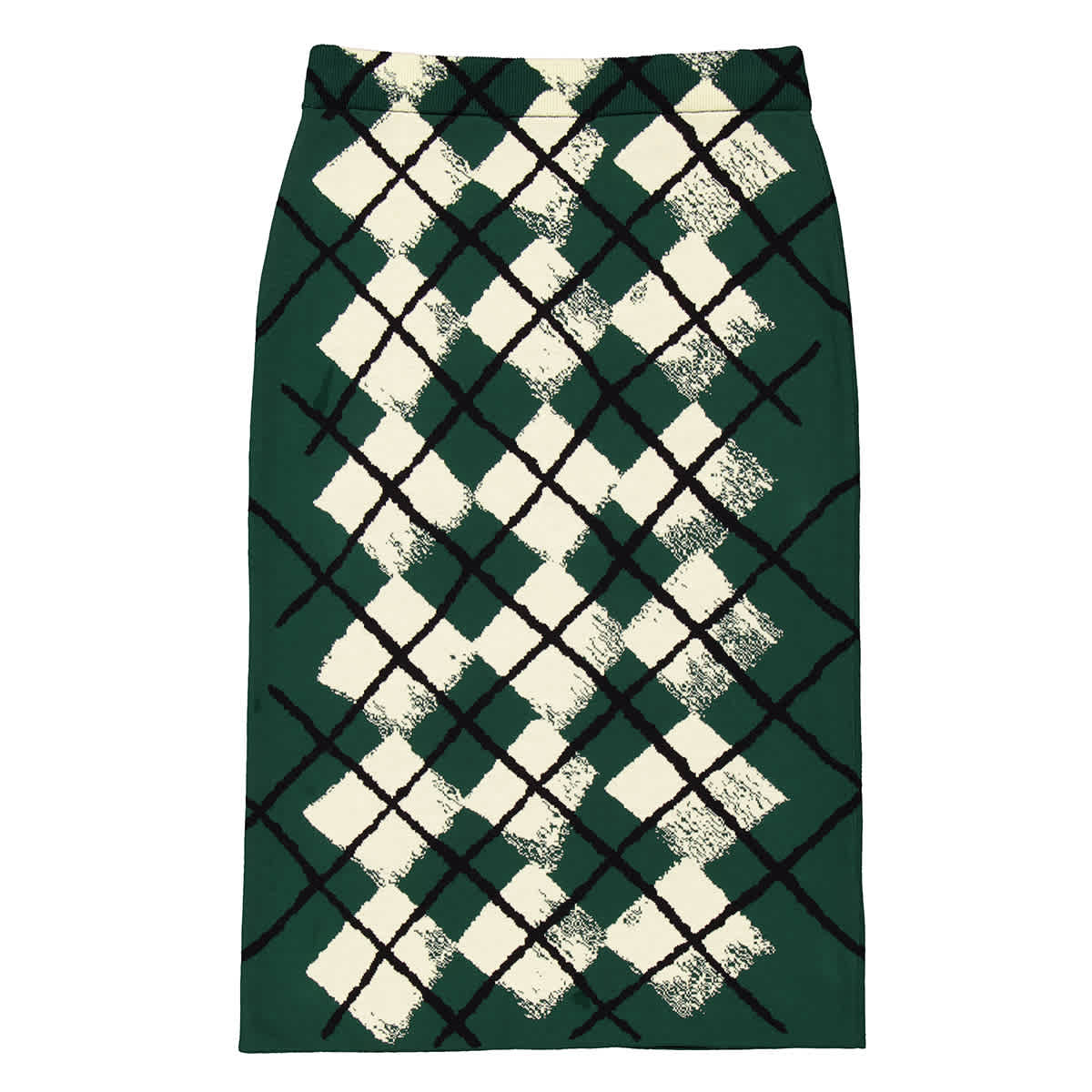 Burberry Argyle Intarsia Strick-Midirock