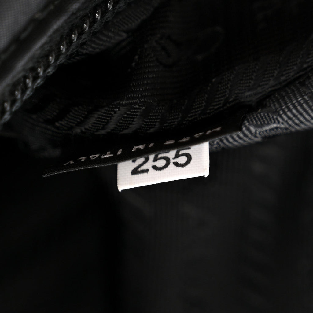 Tessuto Nylon Mini Re-Edition 2000 Bag Black