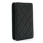 Caviar Quilted Agenda Cover Black
