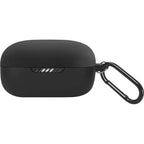 SAHARA - Anti-Slip Silicone Case for JBL Live Free 2 Headphones - Black