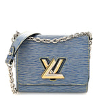 Epi Twist Shoulder Bag PM Denim Light