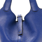 Taurillon Clemence Picotin Lock 22 MM Bleu Electrique