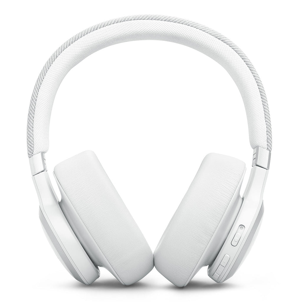JBL Live 770NC Wireless Over-Ear Adaptive Noise Cancelling Headphones (White)