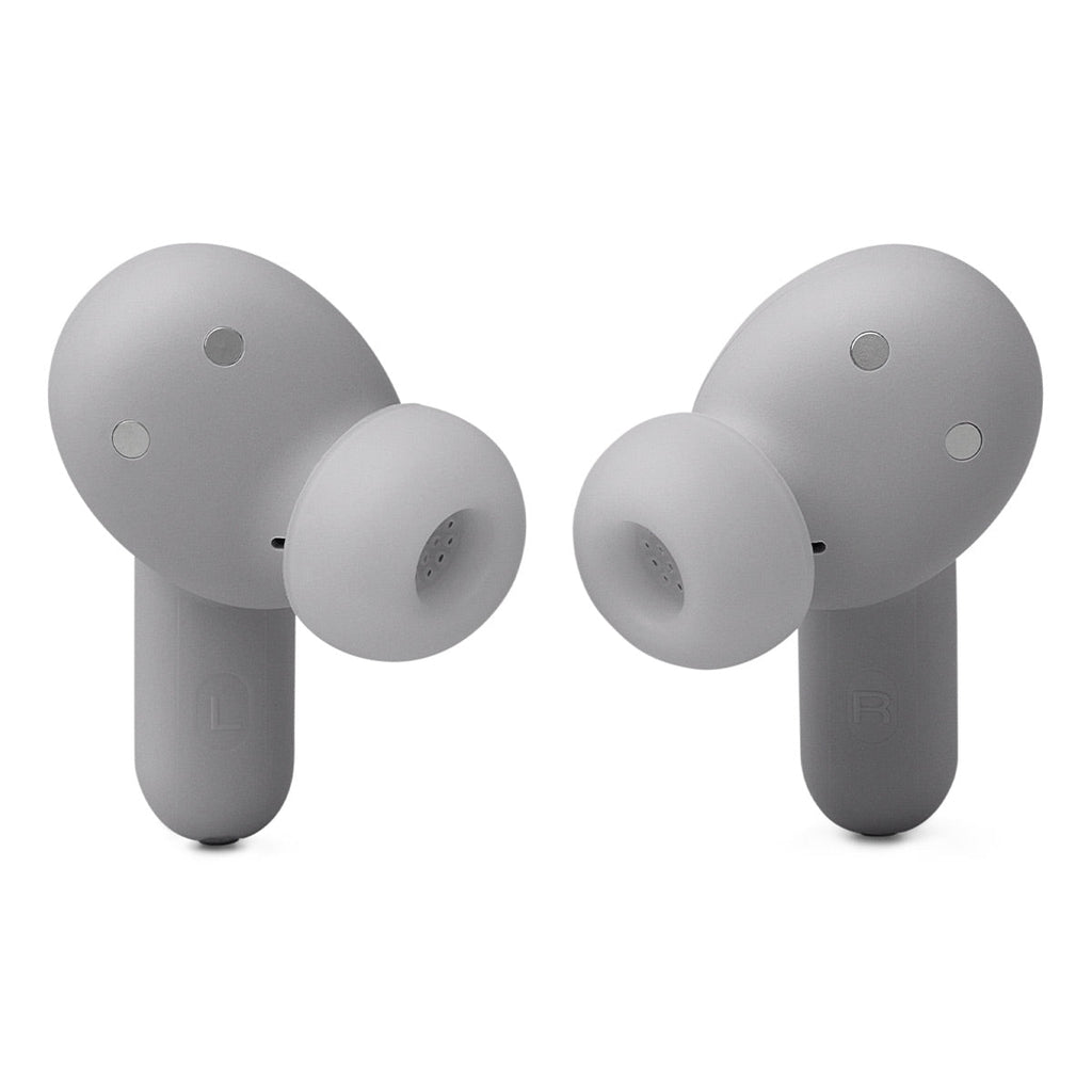 JBL Live Beam 3 Noise-Cancelling Earbuds with Smart Case (Silver)