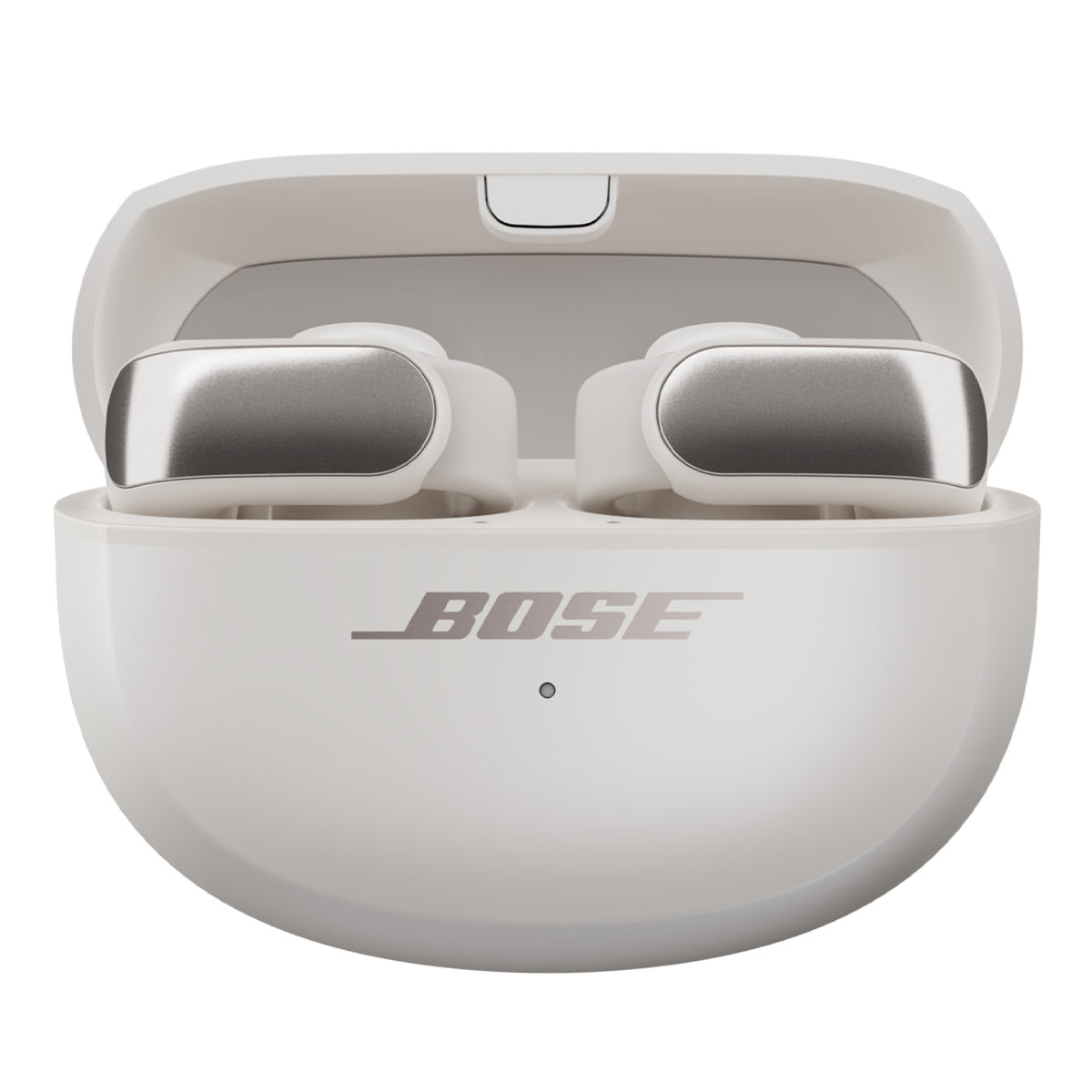 Bose Ultra Open Bluetooth Earbuds with Spatial Audio & Water Resistance (White Smoke)