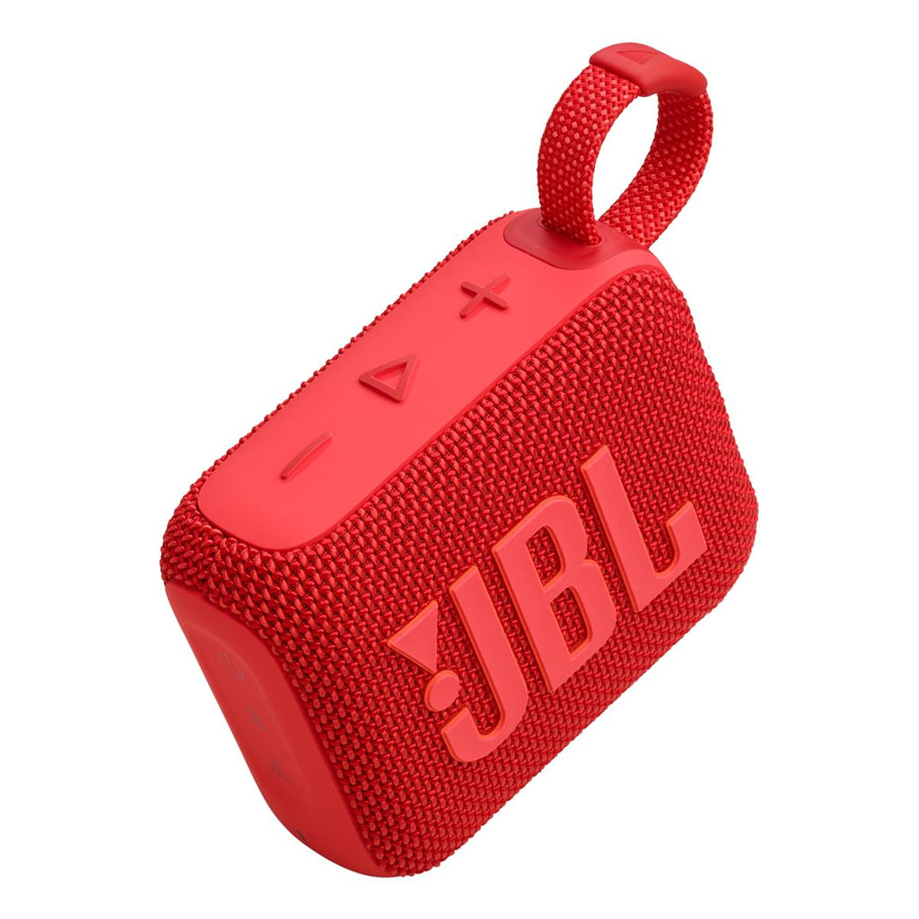 JBL Go 4 Ultra Portable Bluetooth Speaker Bundle with gSport Case (Red)