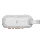 JBL Go 4 Ultra Portable Bluetooth Speaker Bundle with gSport Case (White)