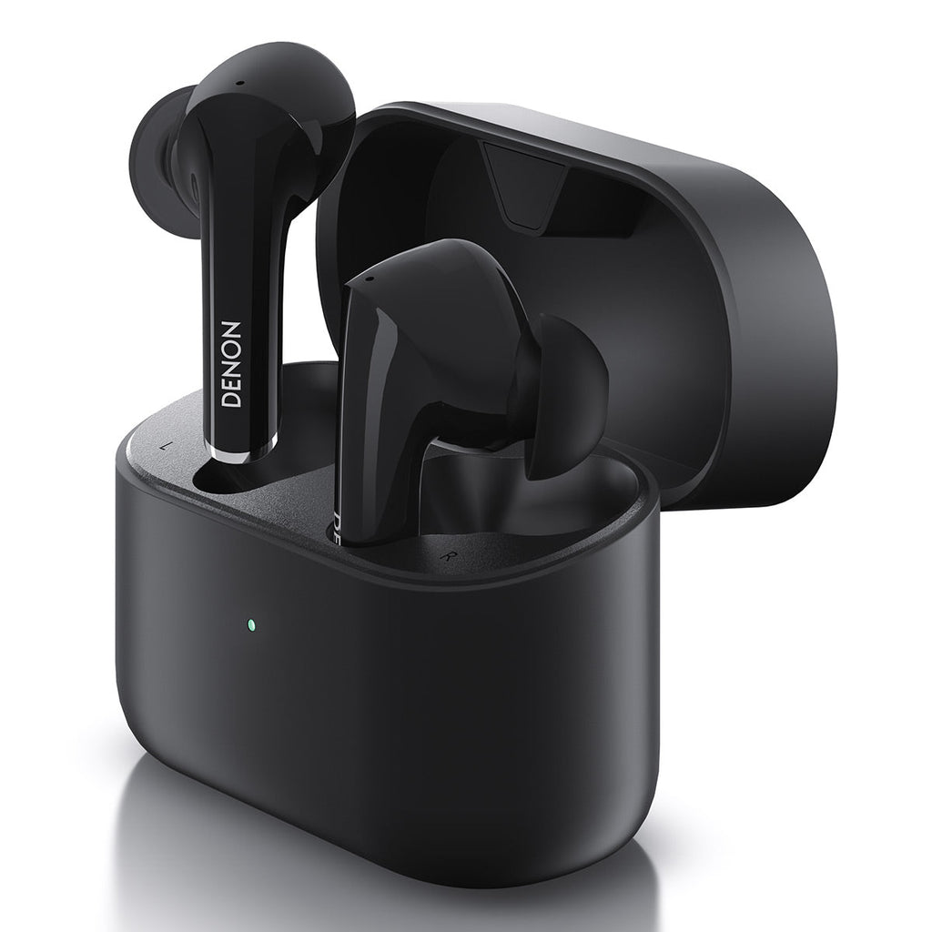 Denon AH-C830NCW True Wireless Earbuds with Active Noise-Cancellation (Black)