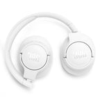 JBL Tune 770NC Wireless Over Ear Noise Cancelling Headphone with gSport Case (White)
