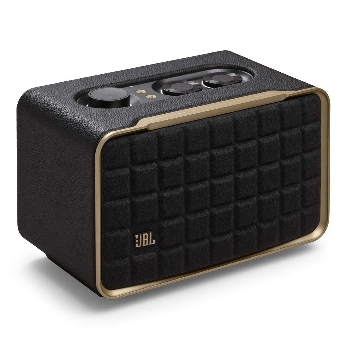 JBL Authentics 200 Wireless Bluetooth Speaker (Black/Gold)