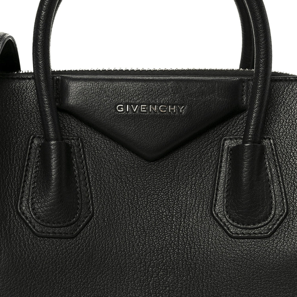Sugar Goatskin Small Antigona Black
