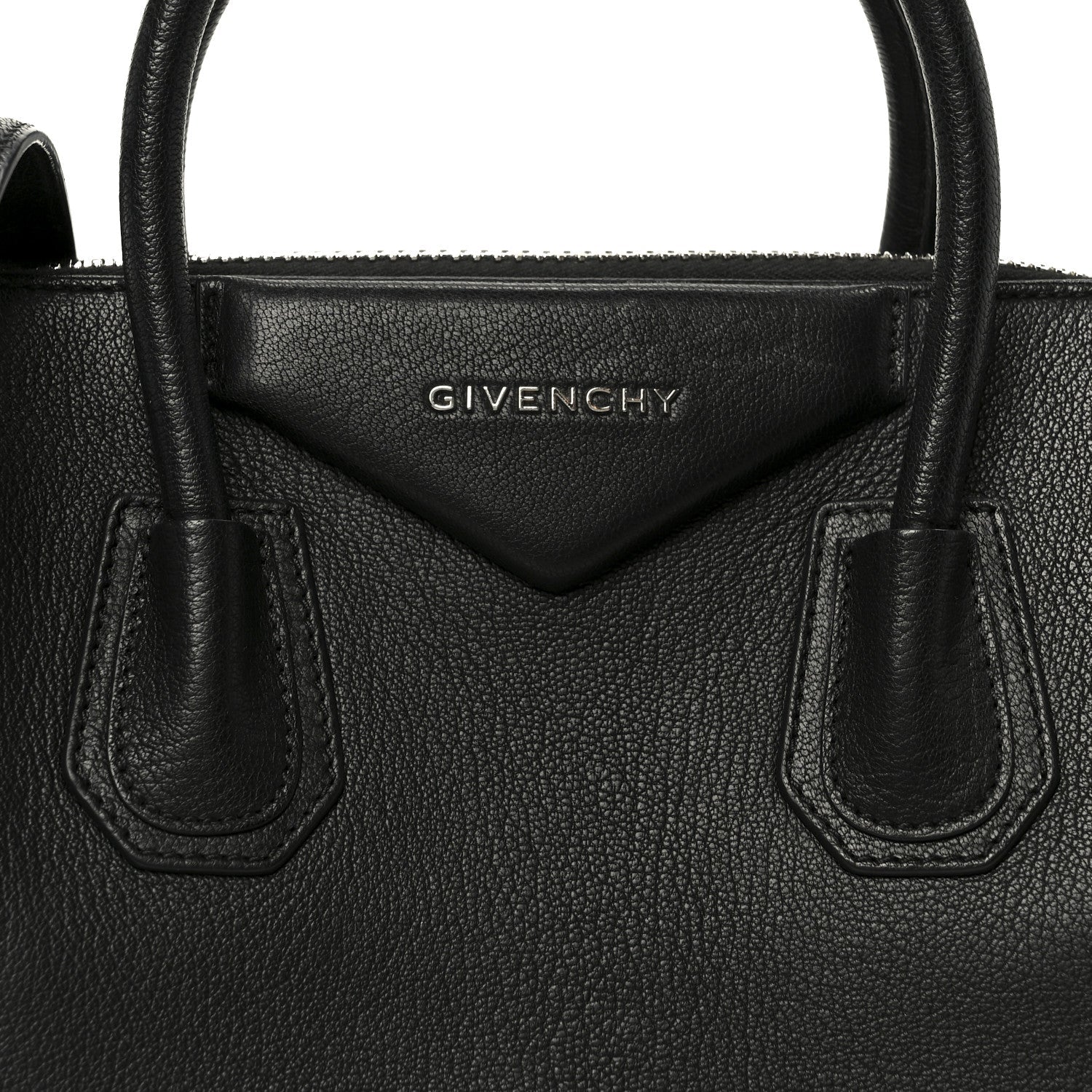 Sugar Goatskin Small Antigona Black