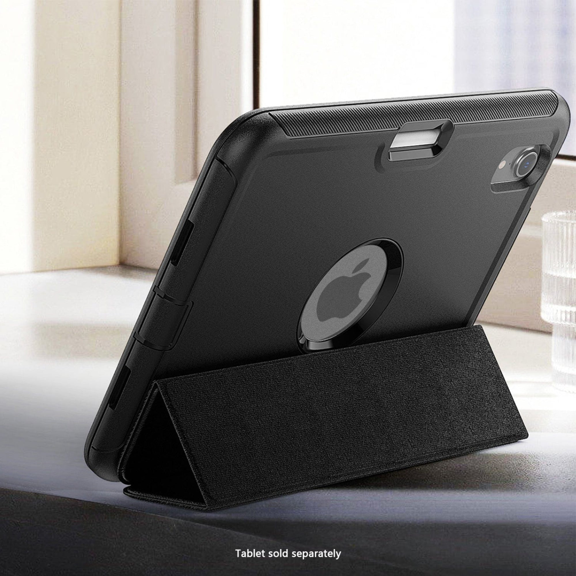 SAHARA - Raider Series Heavy-Duty Folio Case - Apple iPad mini (A17 Pro) 2024 - Scorpion Black