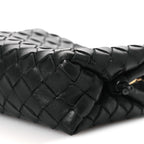 Nappa Intrecciato Mini Loop Camera Bag Black