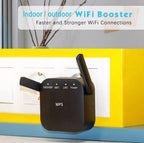 Fastest WiFi Extender, WiFi Repeater, WiFi Booster, Covers Up to 10000 Sq.ft and 80 Devices, Internet Booster - with Ethernet Port, Quick Setup, Home Wireless Signal Booster
