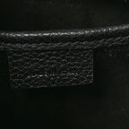 Drummed Calfskin Nano Luggage Black