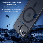 [DIS] Entronix [Magnetic] Case Compatible with iPhone 17e - Translucent Frosted Matte