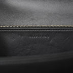 Liege Calfskin Medium Classic Box Flap Bag Anthracite
