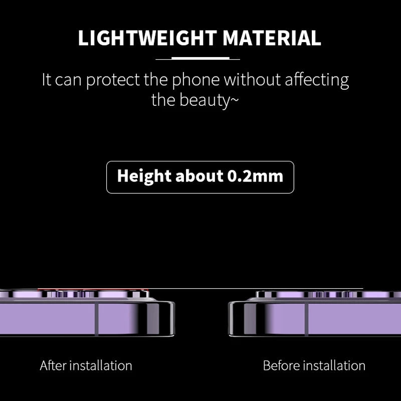 Entronix Camera Lens Protector Compatible with iPhone 16 Pro/16 Pro Max - Luxury Diamond Metal Cover