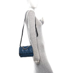 Lambskin The Pillow Bag Blue Sea