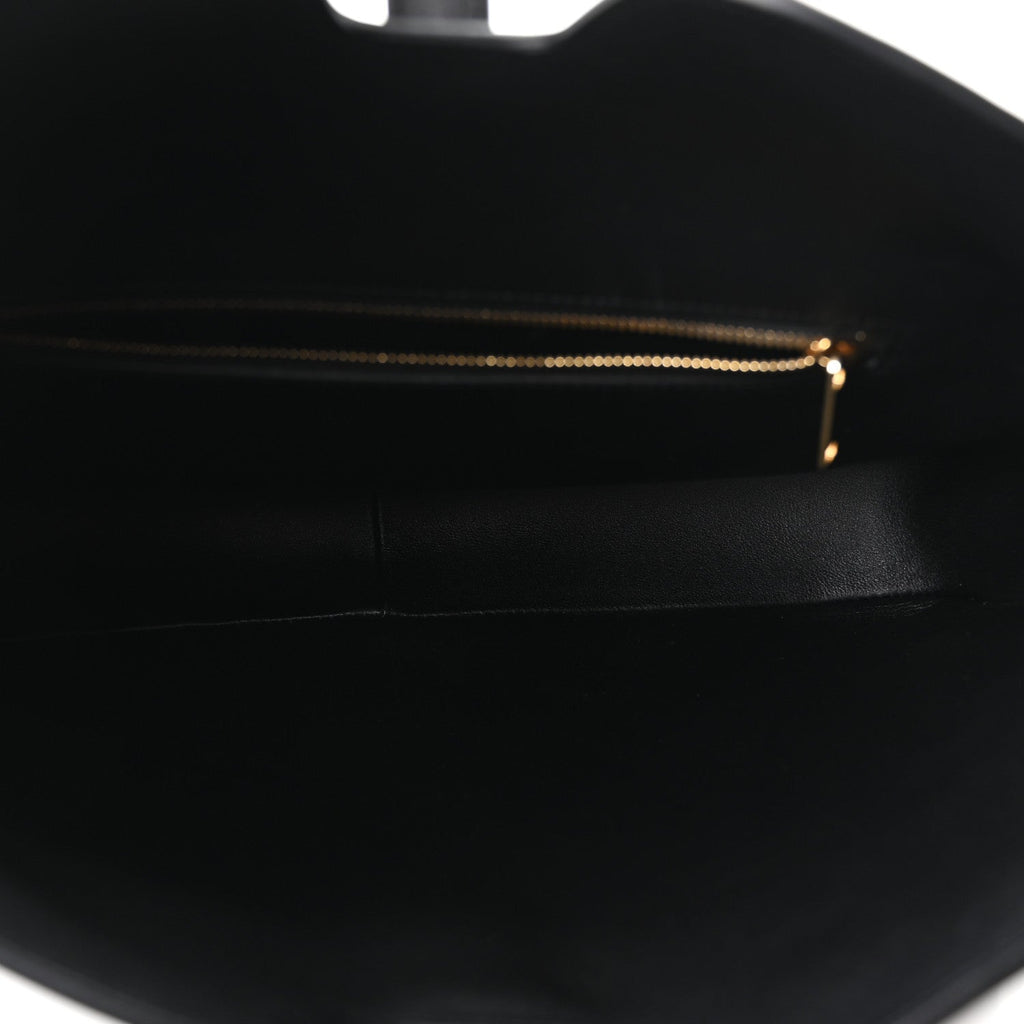 Smooth Calfskin Medium Camille 16 Soft Bag Black