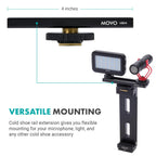 Movo Tablet Vlogging Kit for iPad with Mic, Light, Full-Size Tripod