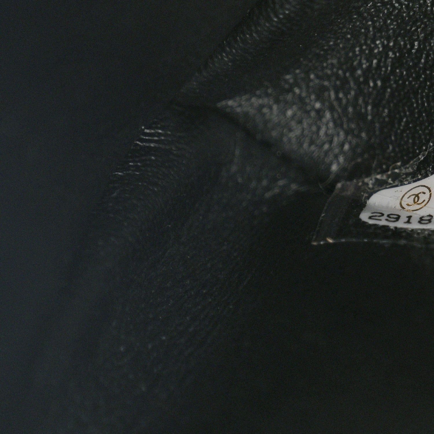 Lambskin Quilted Flap Clutch Black