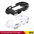 Gamepad Hand Grip Joystick Shell Case with L2 R2 Trigger Buttons for PS Vita 2000 Slim and Front L2 R2 Kits