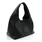 Grained Calfskin Medium The Sack Bag Black