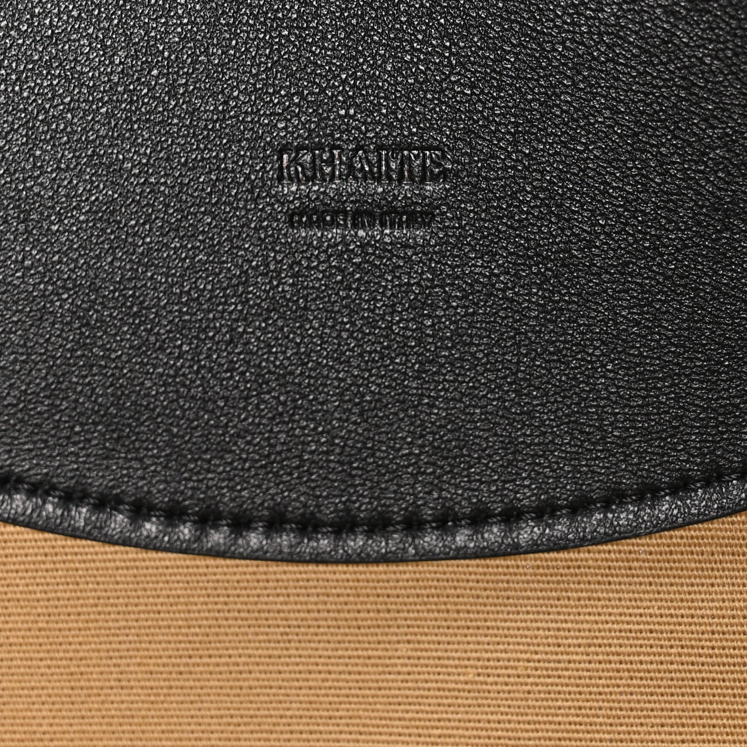 Canvas Calfskin Medium Lotus Tote Black Honey