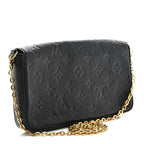Empreinte Pochette Felicie Chain Wallet Black