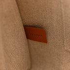 Calfskin Medium Woody Tote Caramel