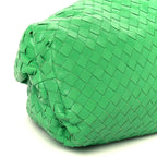 Nappa Maxi Intrecciato The Pouch Oversized Clutch Parakeet