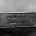 Calfskin Y Quilted Monogram Toy Loulou Crossbody Bag Black