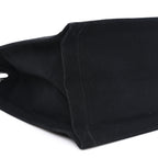 Linen Calfskin Rive Gauche Tote Black