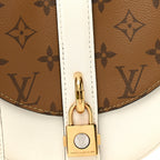 Reverse Monogram Chantilly Lock White