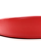 Satin Calfskin Jacquard Luna Bag Scarlet Red