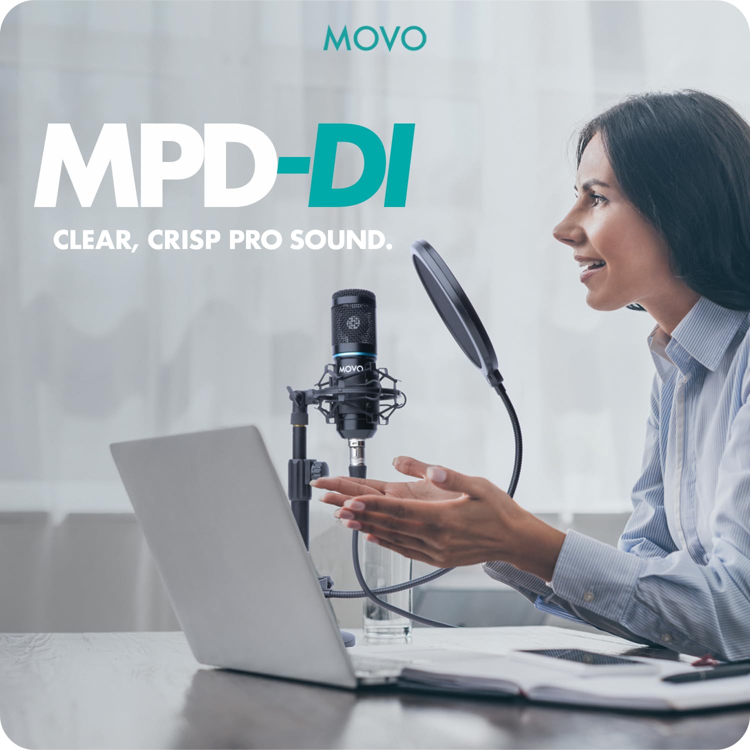 Movo Lightning Podcast Equipment Bundle