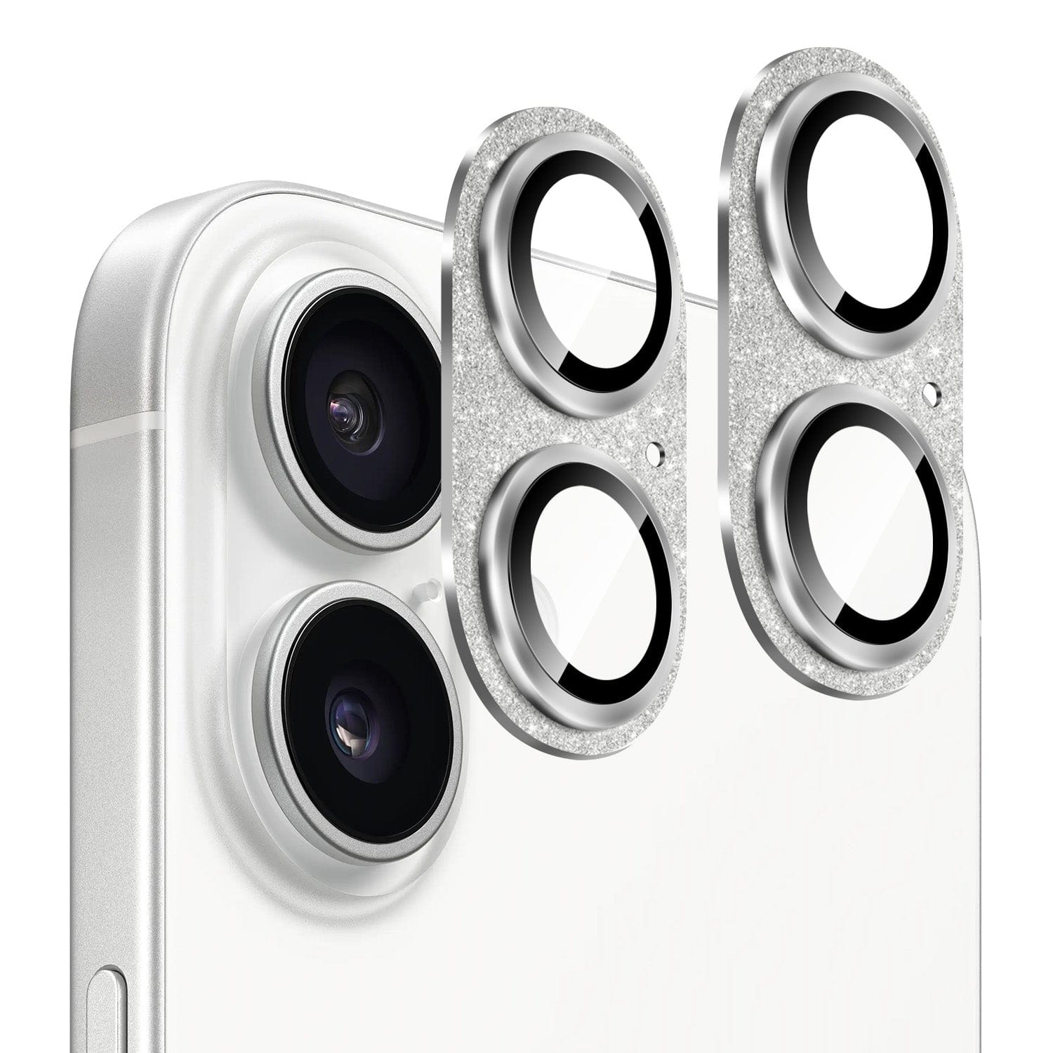 SAHARA - ZeroDamage HD Flexible Glass Camera Lens Protector - Apple iPhone 16/16 Plus (2-Pack)